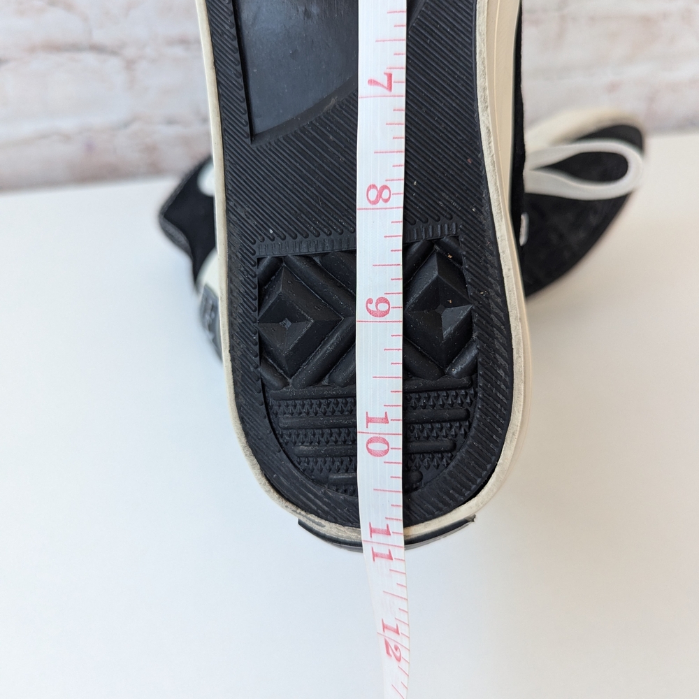 White High-Top Sneakers with Gray Lining - Picture 8 of 9